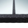 Stół ogrodowy, czarny, 200x150x74 cm, polirattan
