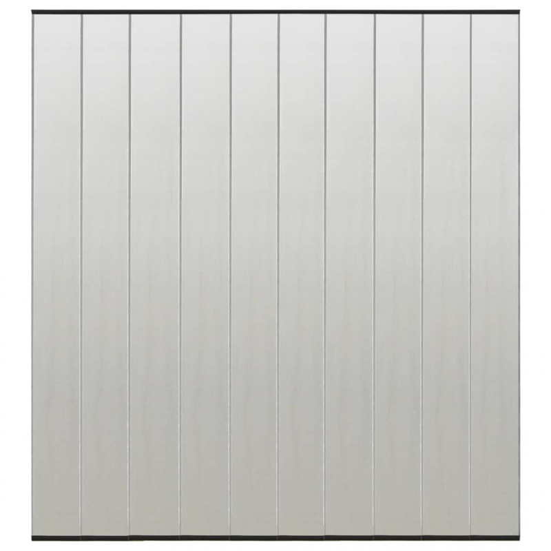 Moskitiera na drzwi, 10-panelowa, czarna, 240x240 cm