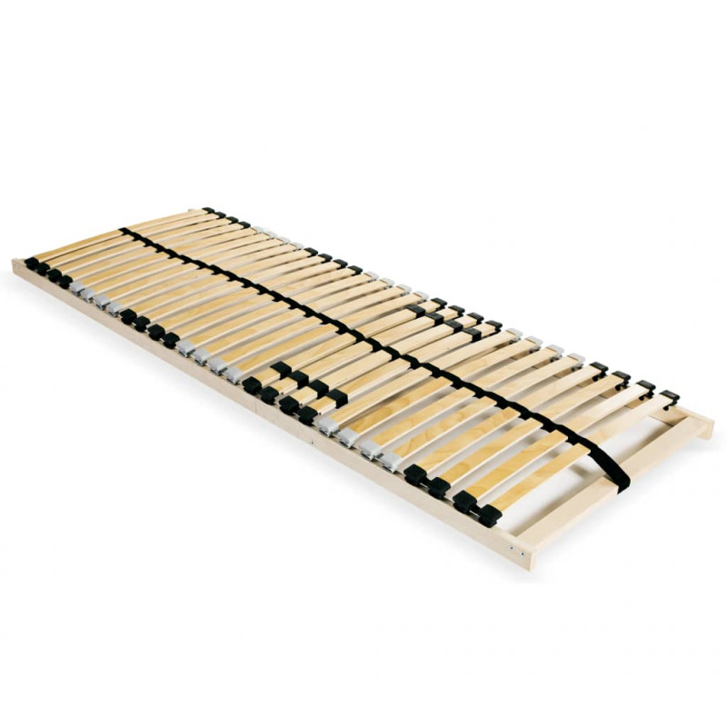 Stelaż do łóżka z 28 listwami, 7 stref, 80 x 200 cm