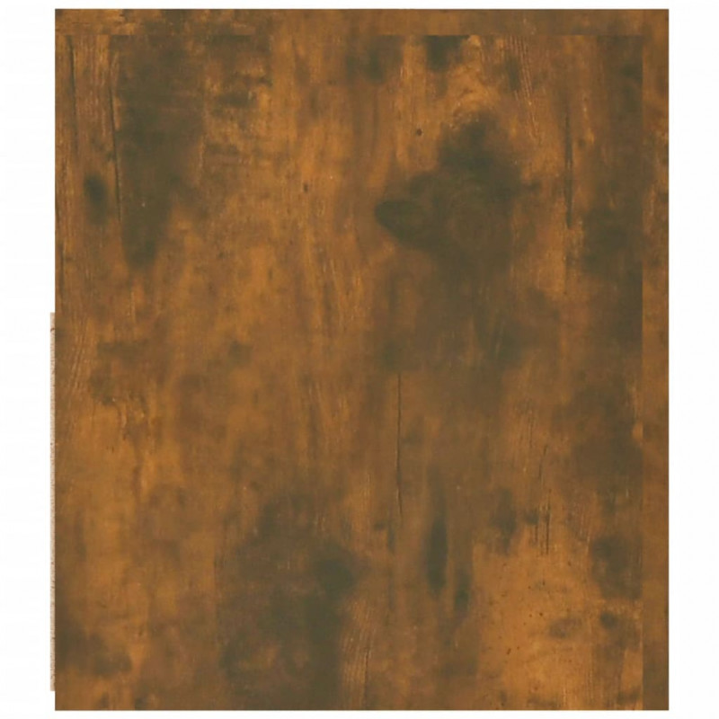 Szafka pod TV z oświetleniem LED, przydymiony dąb, 120x35x40 cm