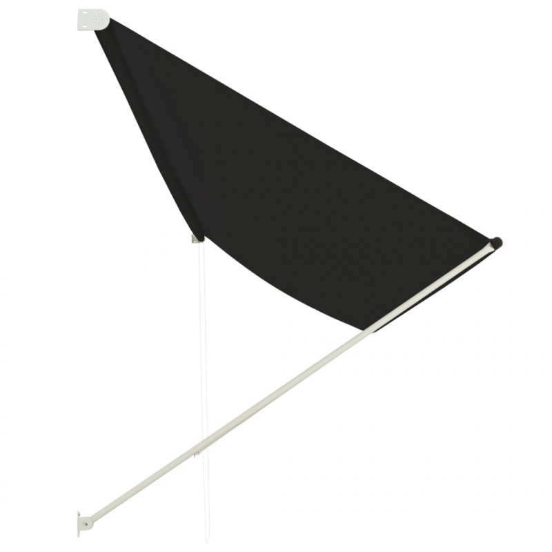 Markiza zwijana, 400 x 150 cm, antracytowa