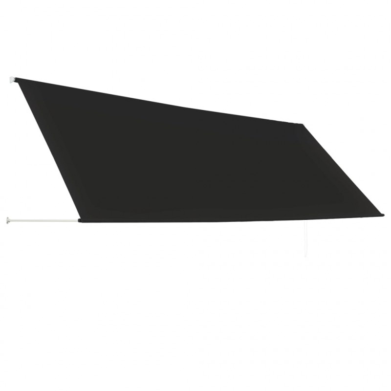 Markiza zwijana, 400 x 150 cm, antracytowa