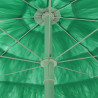 Parasol plażowy w hawajskim stylu, zielony, 300 cm