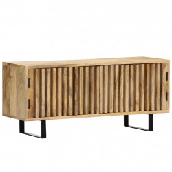 Szafka pod TV, 90x30x40 cm, lite drewno mango