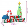 Nadmuchiwany napis „Merry Christmas” z LED, 197 cm