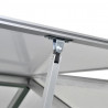 Szklarnia, wzmocnione aluminium, 10,53 m²