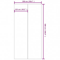 Mata pod basen, jasnoszara, 500x250 cm, geowłóknina poliestrowa