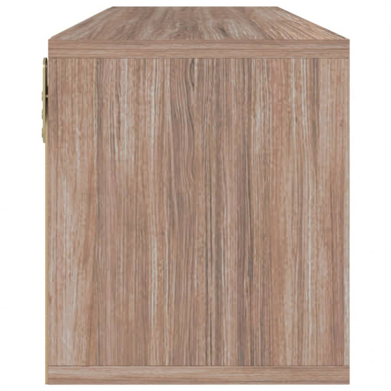 Szafka pod telewizor, szary dąb sonoma, 88,5x27,5x30,5 cm