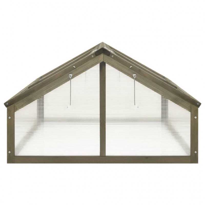 Inspekt, szary, 114x80x50 cm, drewno jodłowe