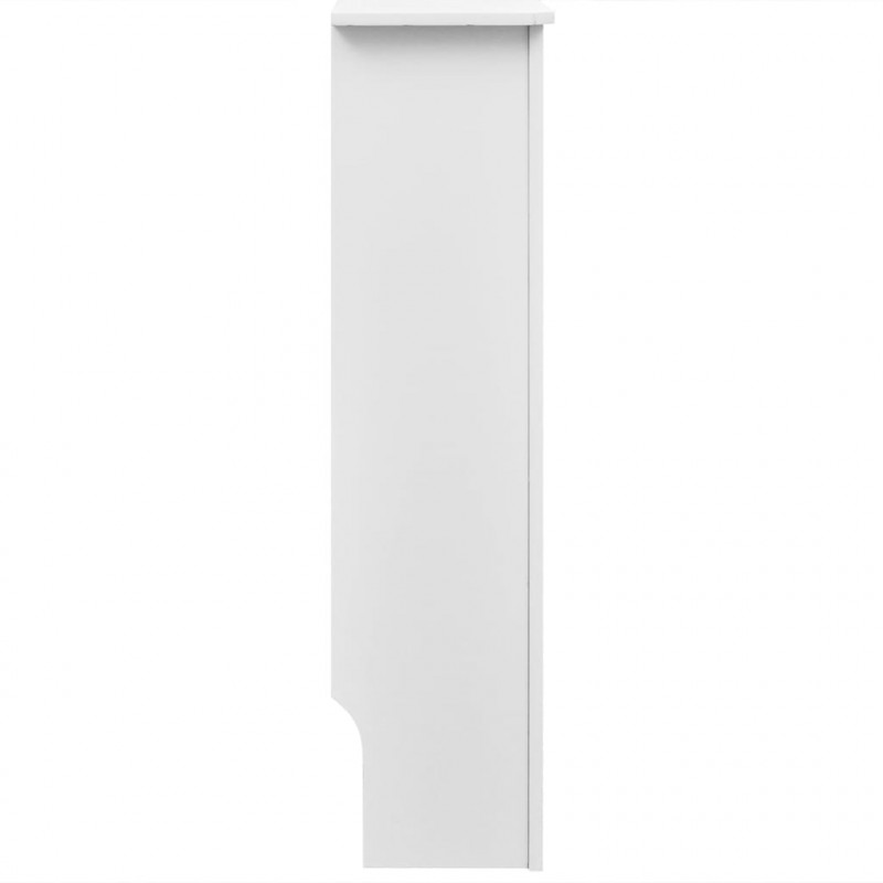 Biała osłona na kaloryfer, płyta MDF, 152 cm