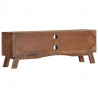 Szafka pod telewizor, 110x30x40 cm, surowe drewno mango