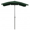 Parasol ogrodowy na słupku, 200x130 cm, zielony