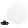 Lampa zewnętrzna LED, kula 50 cm, PMMA