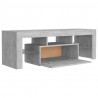 Szafka pod TV z oświetleniem LED, szarość betonu, 120x35x40 cm