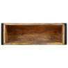 Donica, 60x20x68 cm, surowe drewno mango