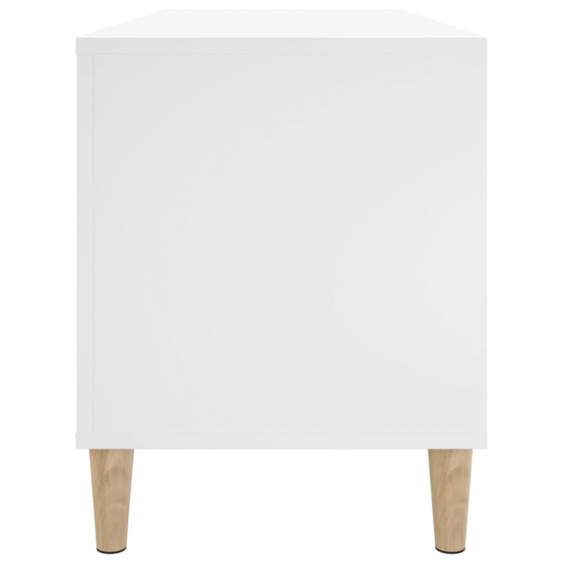 Szafka na płyty, biała, 100x38x48 cm, materiał drewnopochodny