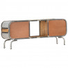 Szafka pod TV, 110x30x42 cm, lite drewno mango