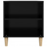 Szafka pod TV, czarna, 102x44,5x50 cm, materiał drewnopochodny