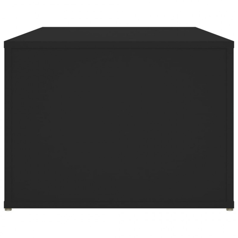 Stolik kawowy, czarny 100x50x36 cm, materiał drewnopochodny