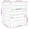 Kompostownik, szary, 63,5x63,5x77,5 cm, lite drewno sosnowe