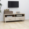 Szafka pod TV HAMAR, miodowy brąz, 106x40x40 cm, drewno sosnowe