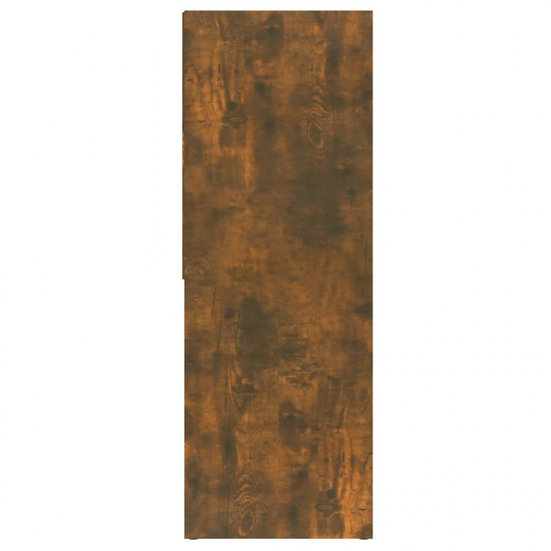 Regał na książki, przydymiony dąb, 67x24x161 cm