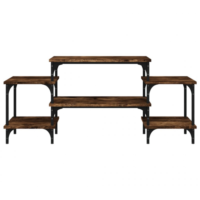 Szafka pod TV, przydymiony dąb, 117x35x52 cm