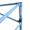 Składana altana, 5x5 m, kremowa