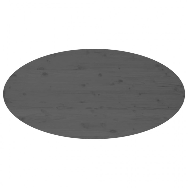 Stolik kawowy, szary, 110x55x45 cm, lite drewno sosnowe
