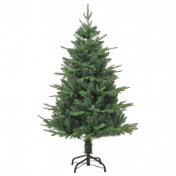 Sztuczna choinka, zielona, 120 cm, PVC i PE