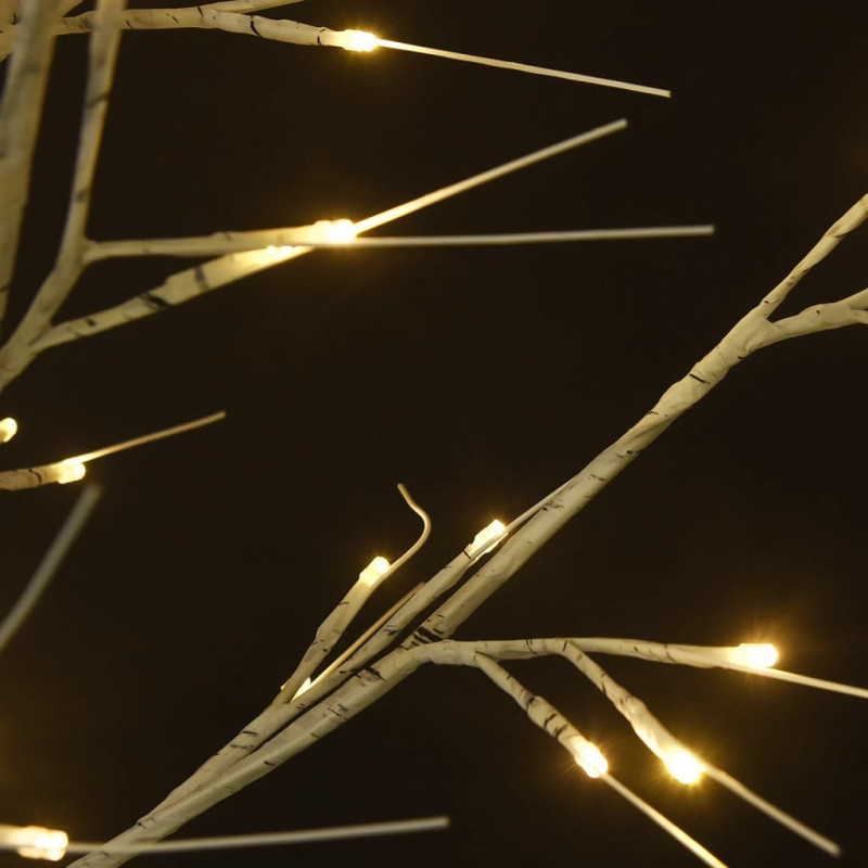 Wierzba z oświetleniem, 200 ciepłych białych LED, 2,2 m