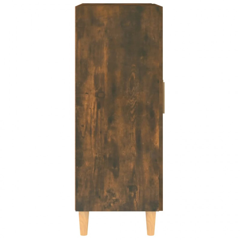 Szafka, przydymiony dąb, 69,5x34x90 cm, materiał drewnopochodny