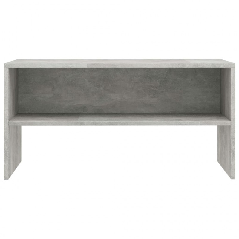 Szafka pod TV, betonowy szary, 80x40x40 cm