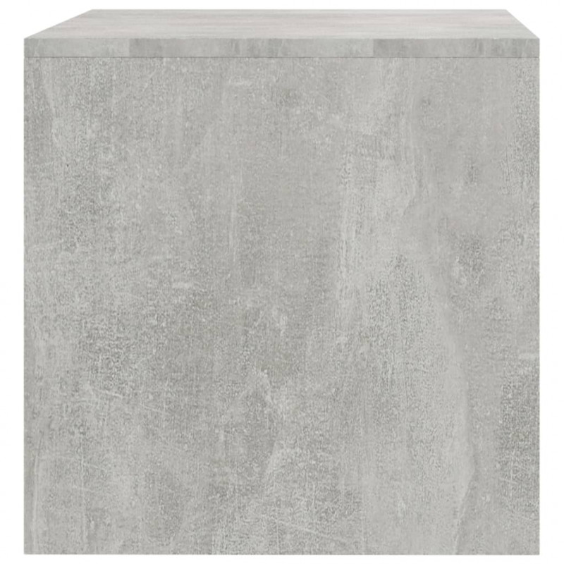 Szafka pod TV, betonowy szary, 80x40x40 cm