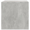 Szafka pod TV, betonowy szary, 80x40x40 cm