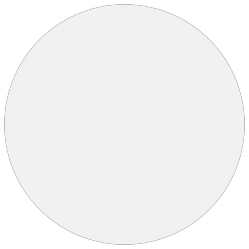 Mata ochronna na stół, matowa, Ø 100 cm, 2 mm, PVC