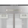 Okap kuchenny LED, wyspowy, stal nierdzewna, 90 cm, 756 m³/h