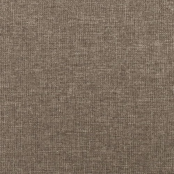 Zagłówki do łóżka, 2 szt., taupe, 100x5x78/88 cm, tkanina