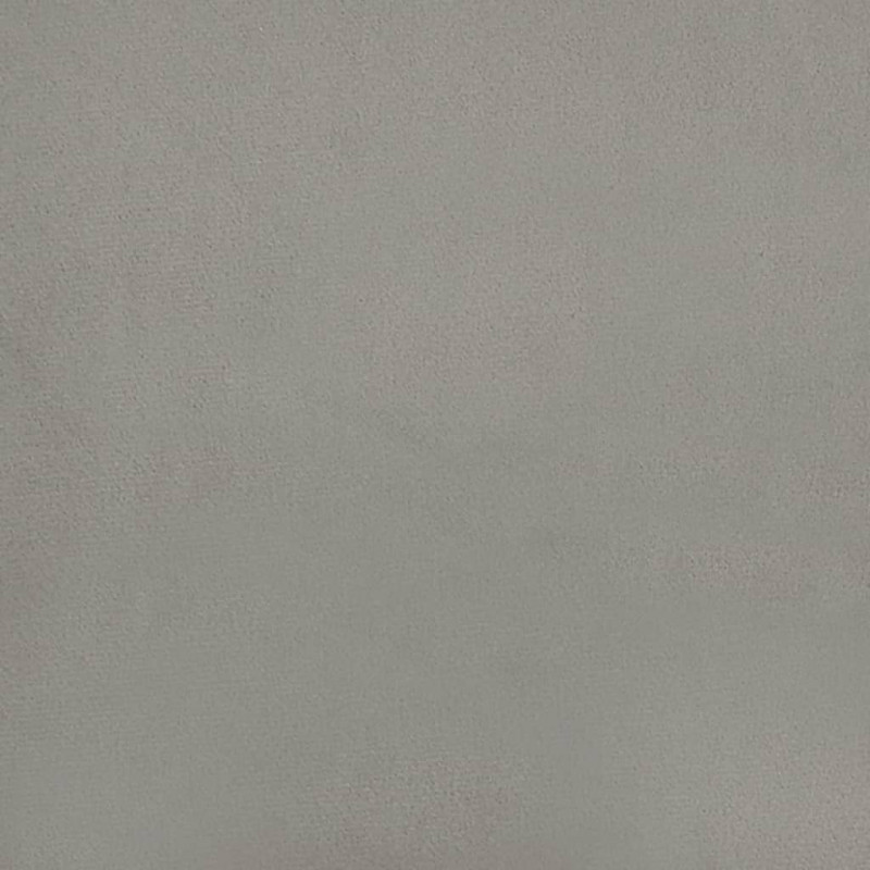 Zagłówek uszak, jasnoszary, 103x23x118/128 cm, aksamit