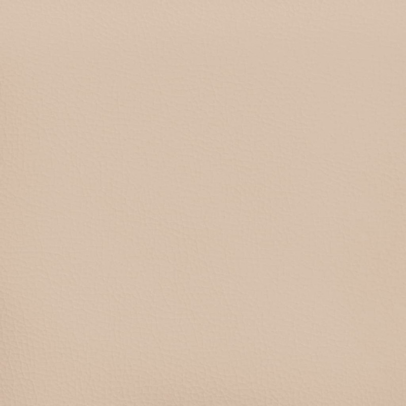 Materac kieszeniowy, cappuccino, 80x200x20 cm, sztuczna skóra
