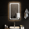 Lustro łazienkowe z LED, 50x80 cm