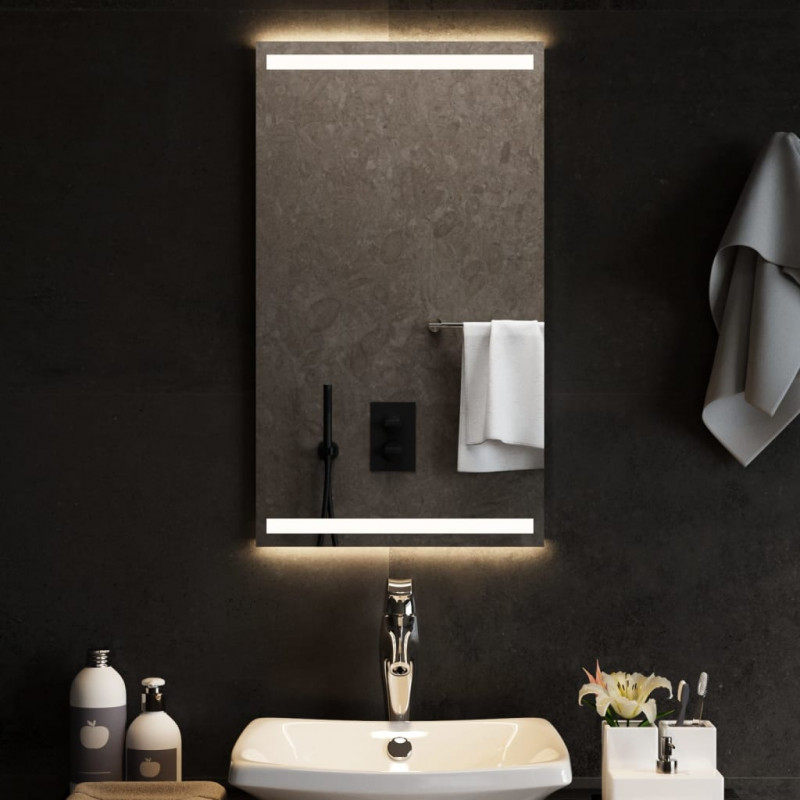 Lustro łazienkowe z LED, 40x70 cm