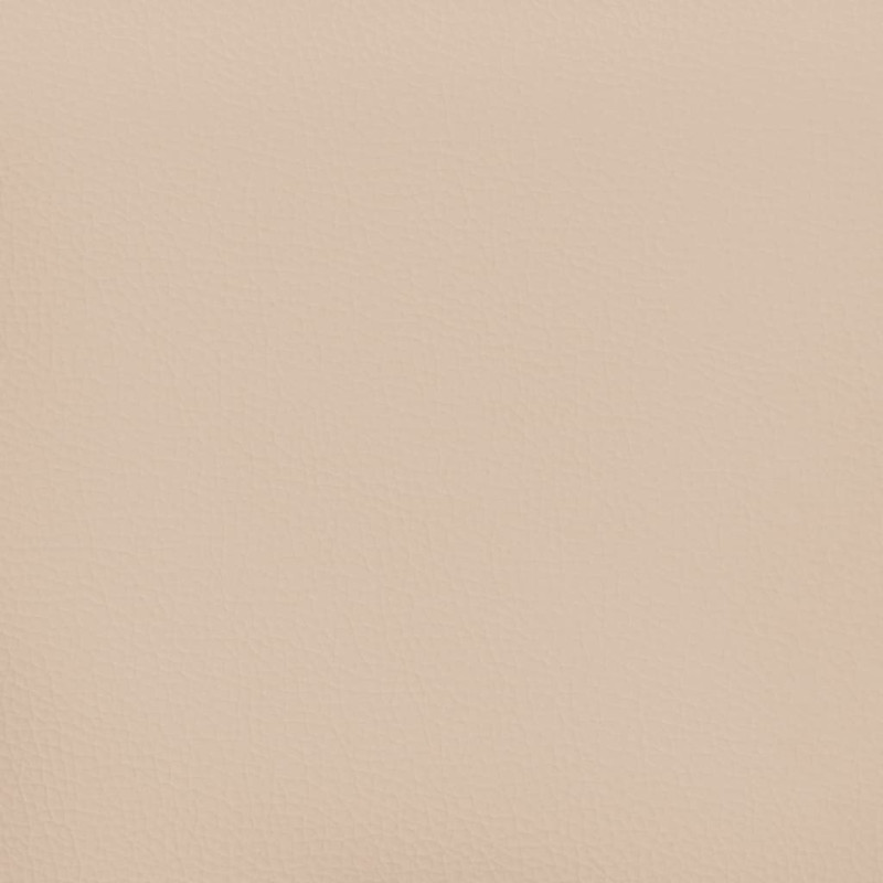 Materac kieszeniowy, cappuccino, 140x190x20 cm, sztuczna skóra