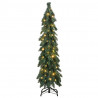 Sztuczna choinka z 80 lampkami LED, 150 cm