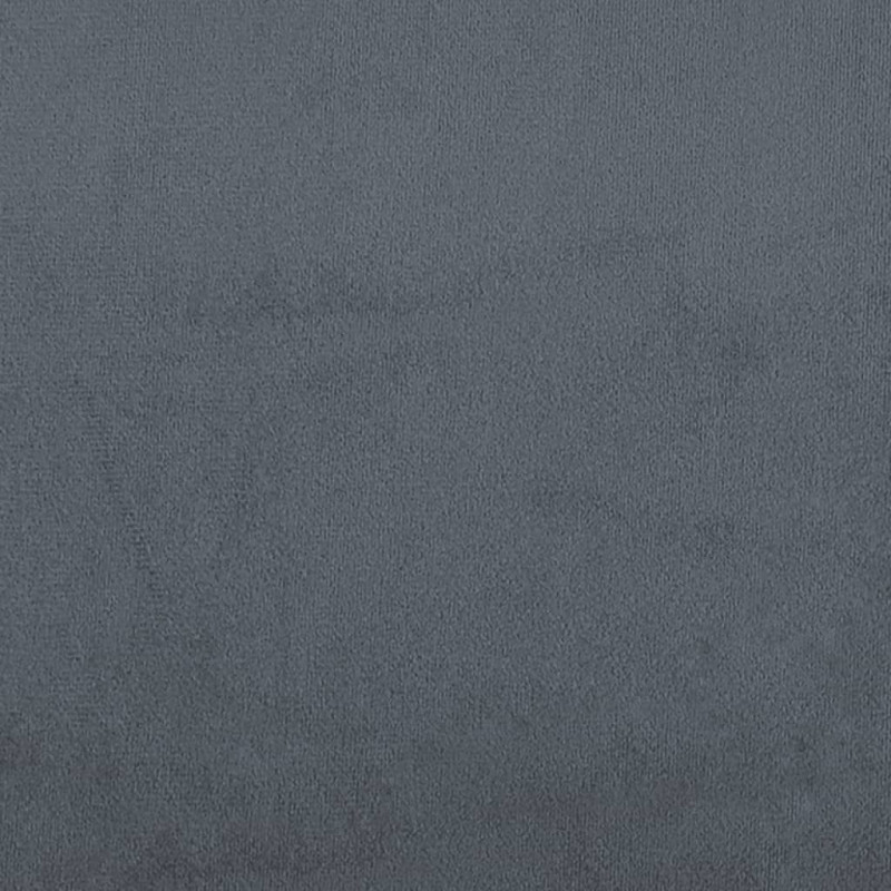 Fotel bujany, ciemnoszary, tapicerowany aksamitem