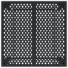 Stolik ogrodowy, antracytowy, 80x80x72 cm, stal