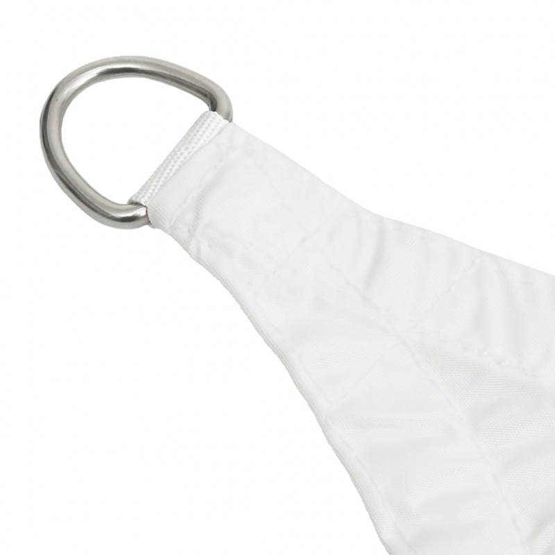 Trapezowy żagiel ogrodowy, tkanina Oxford, 3/5x4 m, biały