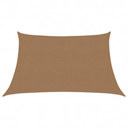 Żagiel przeciwsłoneczny, 160 g/m², taupe, 3/4x2 m, HDPE