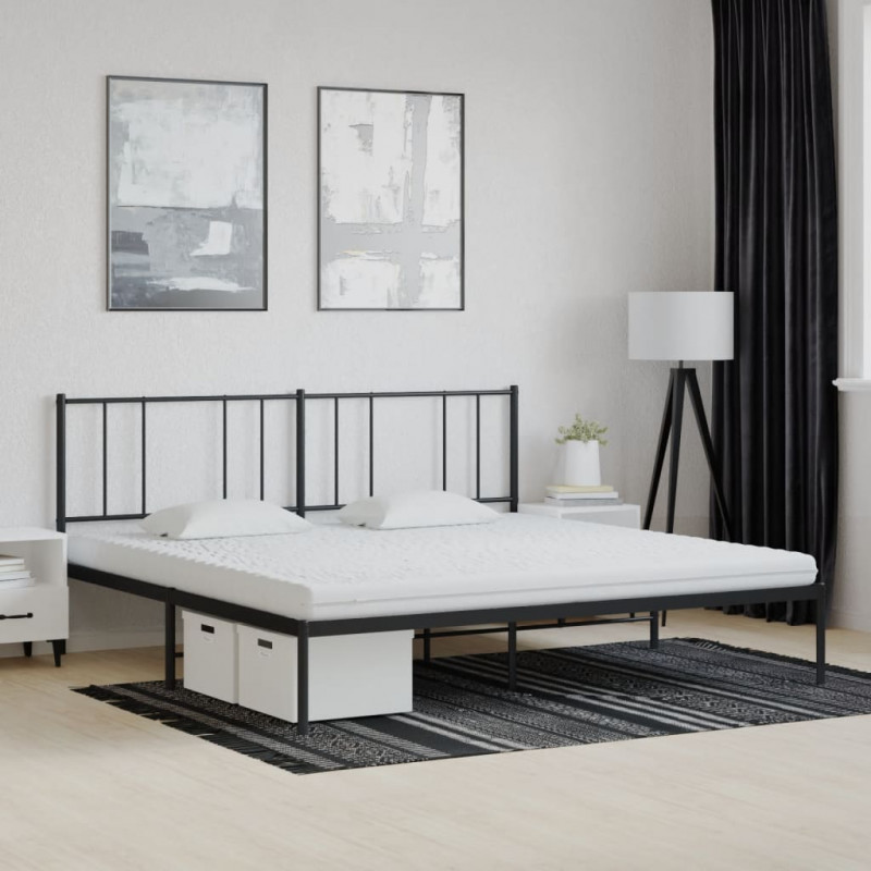 Materac piankowy, biały 200x200 cm, 7-strefowy, twardość 20 ILD