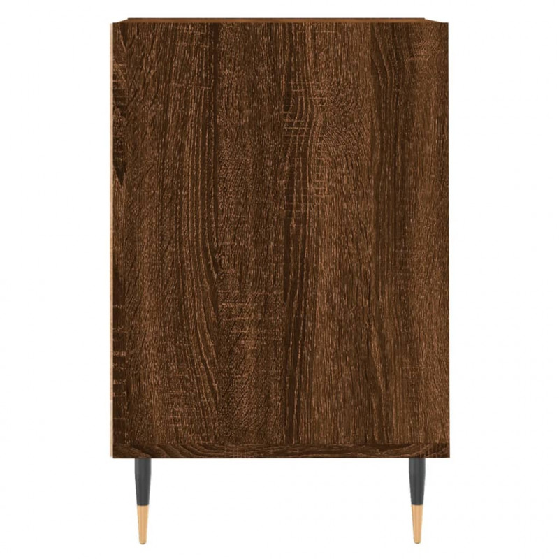 Szafka pod telewizor, brązowy dąb, 160x35x55 cm